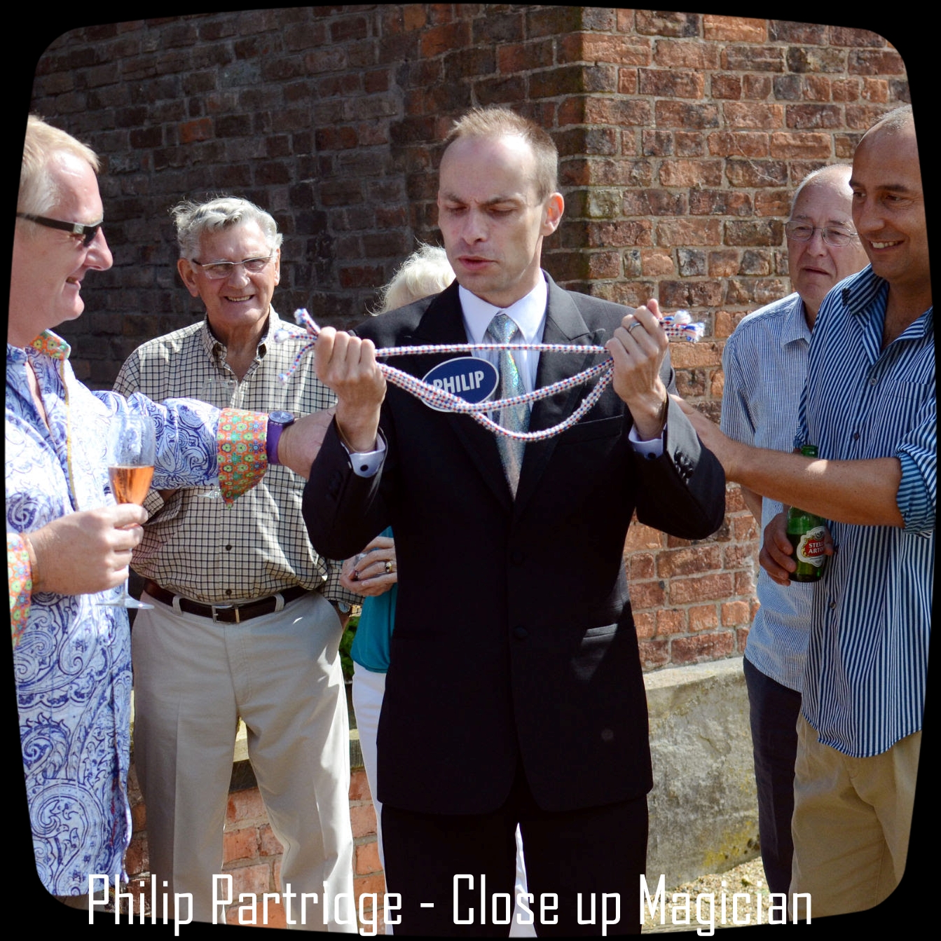 Philip Partridge Mix & Mingle close up magician